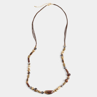 Kenji Necklace - Chocolate