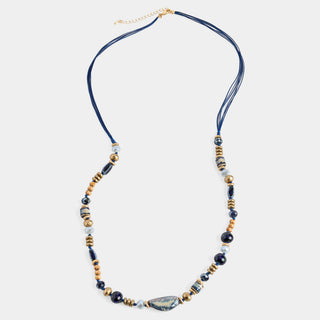 Kenji Necklace - Deep Blue