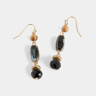 Kenji Earrings - Black