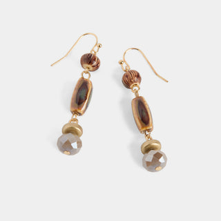 Kenji Earrings - Chocolate