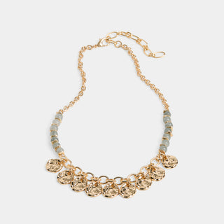 Goldie Necklace - Grey
