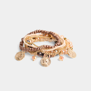 Sukie Charm Bracelet - Neutrals