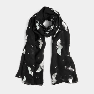 Bat Scarf - Black