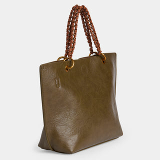 Ayesha Mini Tote w/ Braided handle