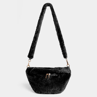 Arleigh Sherpa Sling Bag - Black