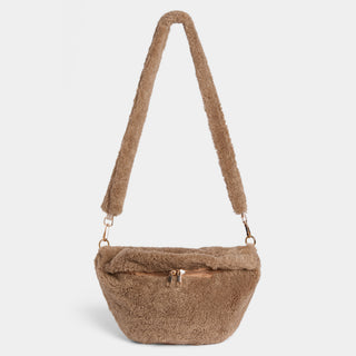 Arleigh Sherpa Sling Bag - Tan