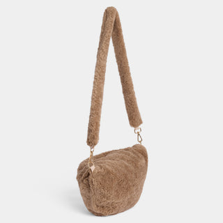 Arleigh Sherpa Sling Bag - Tan