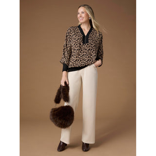 Arleigh Faux Fur Crossbody - Chocolate