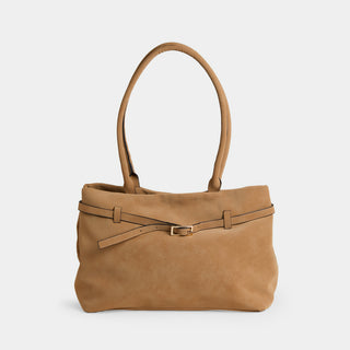 Herma Tote w/ Long Straps - Tan