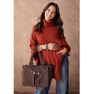 Kyra Nylon Ipad Tote - Olive