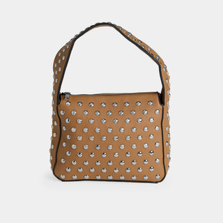 Merritt Studded Tote - Tan