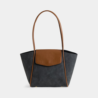 Cassidy Two-Tone Tote - Black