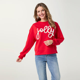 Jolly Sweatshirt - Red