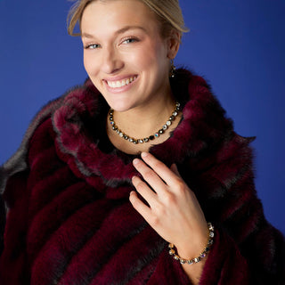 Maeve Jewel Necklace - Silver