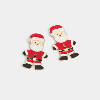Santa Clause Earrings - Red