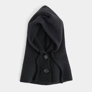 Hooded Scarf - Black