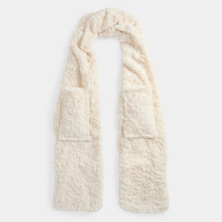 Anika Hidden Pocket Scarf - Cream