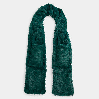 Anika Hidden Pocket Scarf - Dark Green