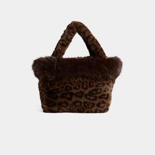 Lumi Leopard Tote - Chocolate Leopard