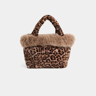 Lumi Leopard Tote - Tan Leopard