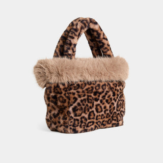 Lumi Leopard Tote - Tan Leopard