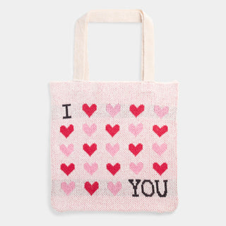 Valentine's Day Shopper Tote - I Love You