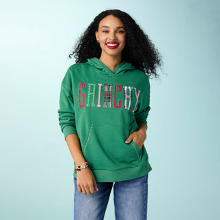 Grinchy Hooded Sweatshirt - Green