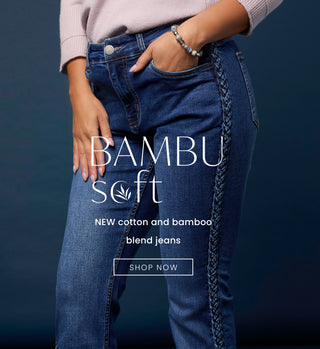 New cotton and bamboo blend jeans