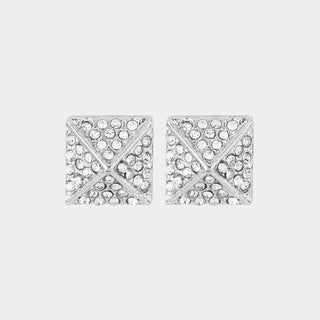 Silver Geometric Pyramid - Final Sale