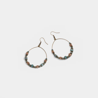 Whispers Sedona Beaded Hoop
