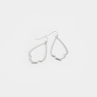 Silver Outline Dangle