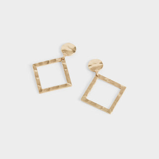 Diamond w/ Post Earrings - Final Sale