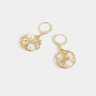 Dreamcatcher w/ Pearl Earrings - Final Sale