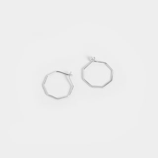 Small Octagon Earrings