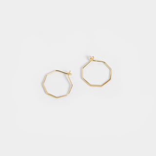 Small Octagon Earrings