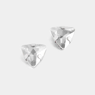 Triangle Jewel Stud - Final Sale