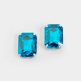 Octagon Jewel Earring - Final Sale