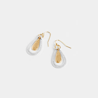 Swinging Teardrop Earrings