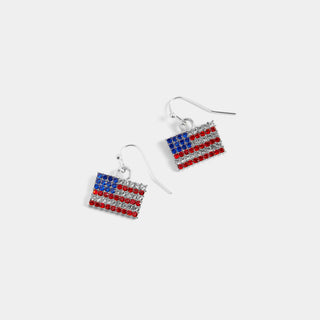 Patriotic Flag Earring