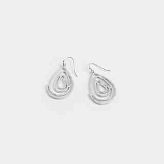 Swirl Teardrop Earrings