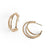 Multi Hoop Earrings - Gold