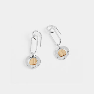 Oval Link Dangle Earrings - Final Sale