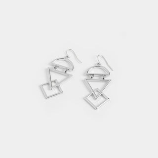 Layered Geometric Earrings
