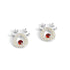 Holiday Mini Pearl Reindeer Stud Earrings