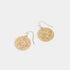 Floral Filigree Earrings - Gold