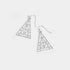Geometric Triange Drop Earring