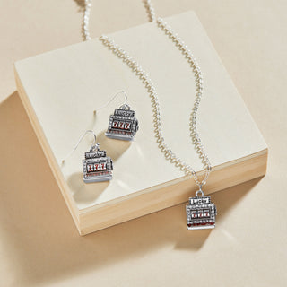 Lucky 7 Earring - Silver