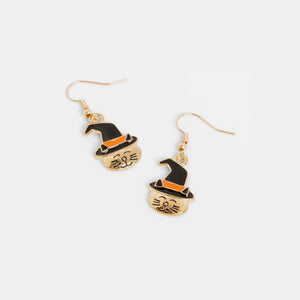 Witch Kitty Earring - Multicolored