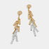 Whispers Dangling Bars Earrings