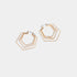 Whispers Triple Hexagon Dangle